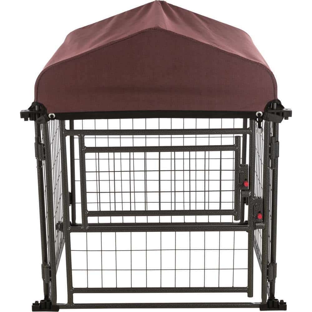 TRIXIE Deluxe Outdoor Dog Kennel with Cover, Small 39210 - The
