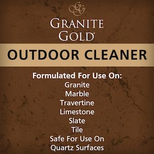 24 oz. Outdoor Stone Cleaner and Countertop Polish For Granite, Marble, Travertine and More Natural Stone (2-Pack)