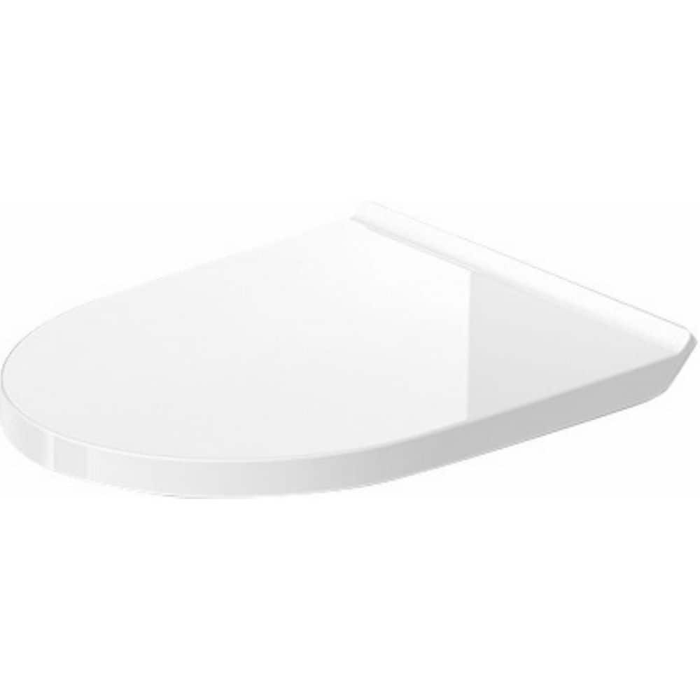 Duravit Elongated Closed Front Toilet Seat in White 0025290000 The