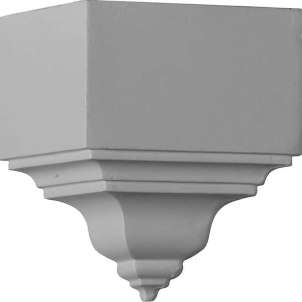 5 in. x 3-1/8 in. x 7-3/4 in. Outside Corner for Moulding Profiles