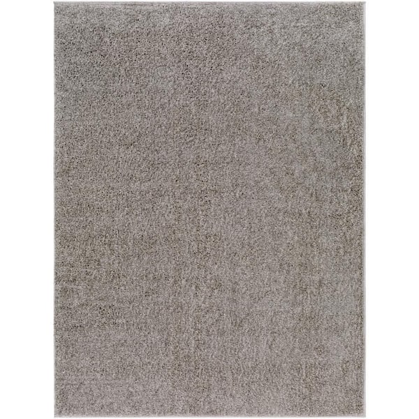 Artistic Weavers Alfombra Dark Gray 3 ft. x 5 ft. Solid Machine-Washable Indoor Area Rug