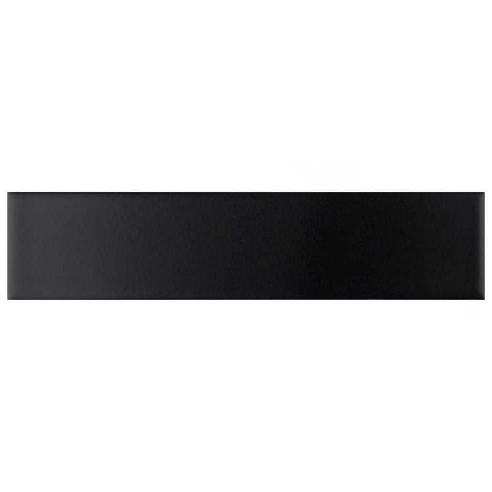 Metro Soho Subway Matte Black 2 in. x 8 in. Porcelain Floor and Wall Take Home Tile Sample price history on PriceWatchPro