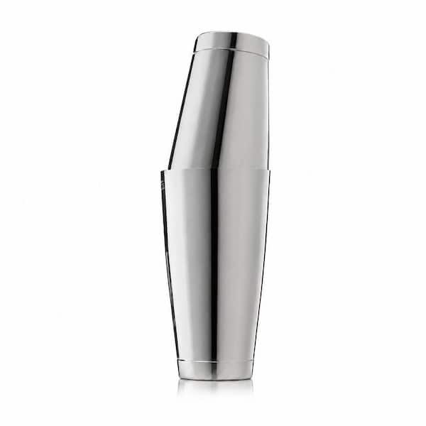 Two-Piece Boston Cocktail Shaker Set with 18 oz & 28 oz Stainless Steel Weighted Tins for Professional