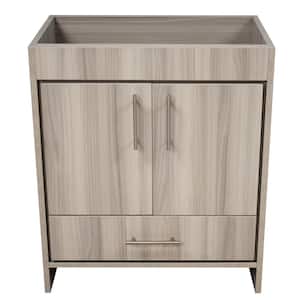 Rio 30 in. W x 19 in. D x 34 in. H Bath Vanity Cabinet without Top in Ash Gray