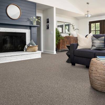 Wholehearted II - Color Raw Linen Twist Beige Carpet