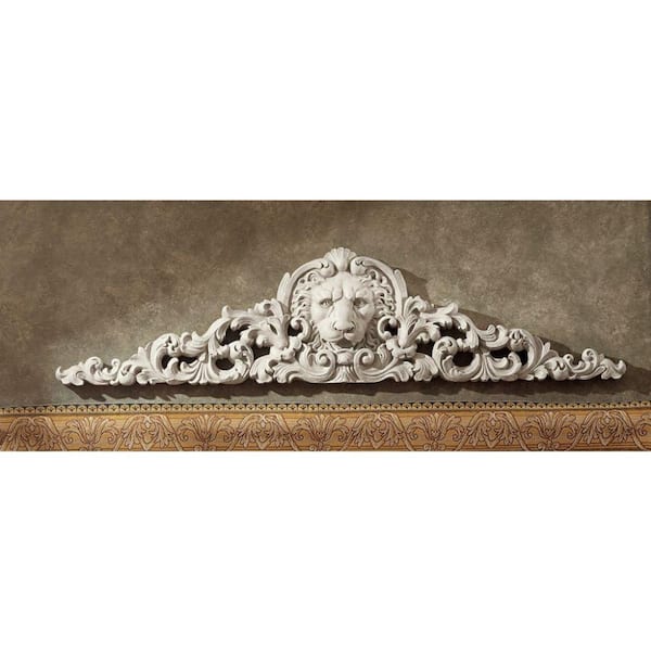 Design Toscano 9.5 in. x 38 in. Remoulage Lion Sculptural Wall