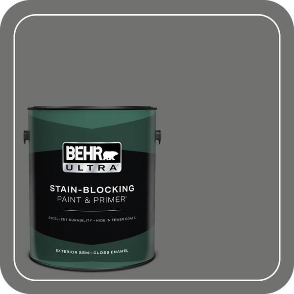 BEHR ULTRA 1 gal. #MQ2-61 Magnet Semi-Gloss Enamel Exterior Paint & Primer
