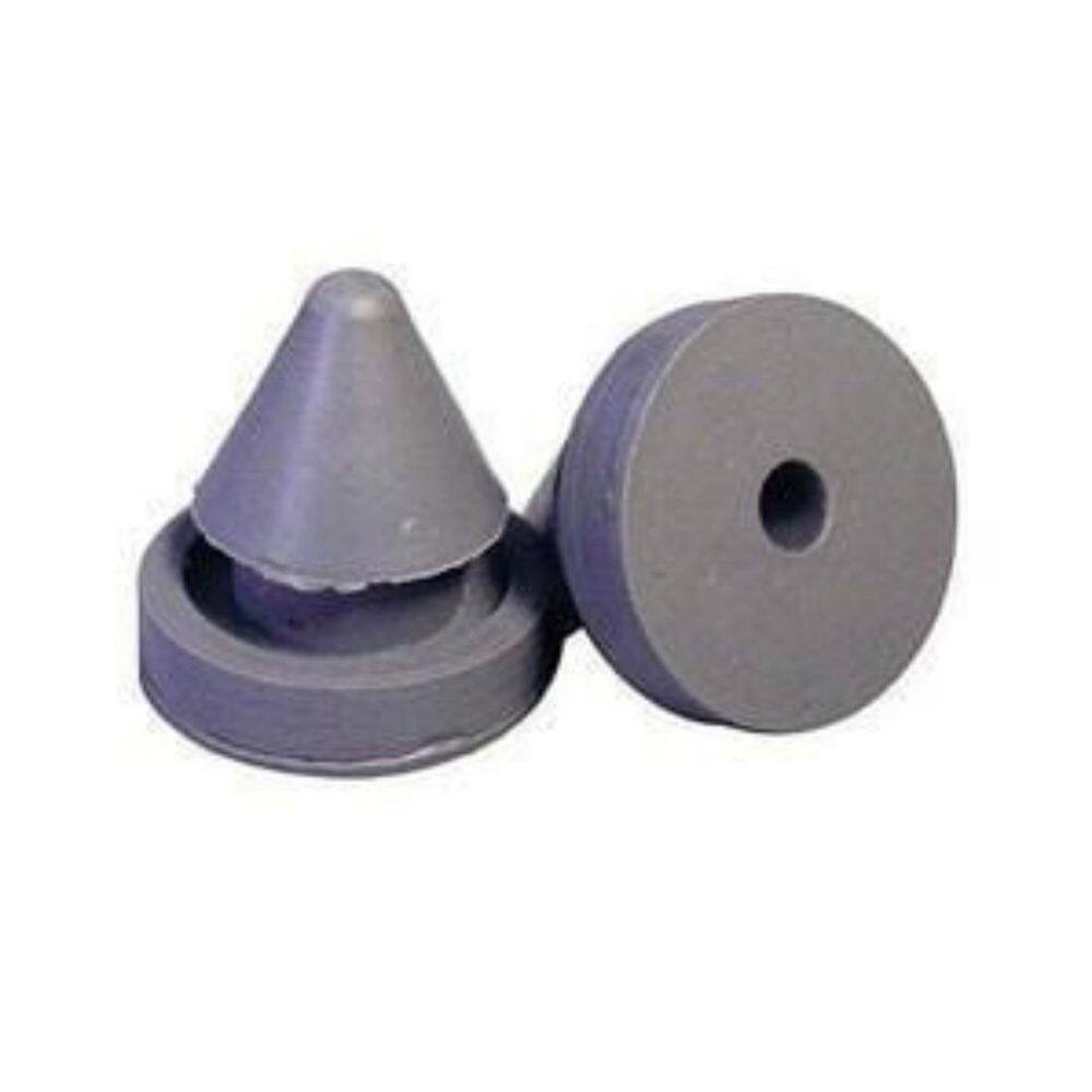 Metal Frame Rubber Door Silencer in Gray - Pack of 100 price history on PriceWatchPro