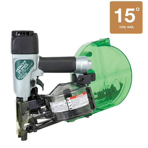 Hitachi 2 in. Wire Coil Cap Nailer for 7/8 in. - 2 in. 15 Degree Wire Coil Nails