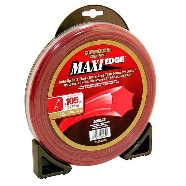 Arnold Maxi Edge Commercial 0.065-in x 440-ft Spooled Trimmer Line in the String  Trimmer Line department at