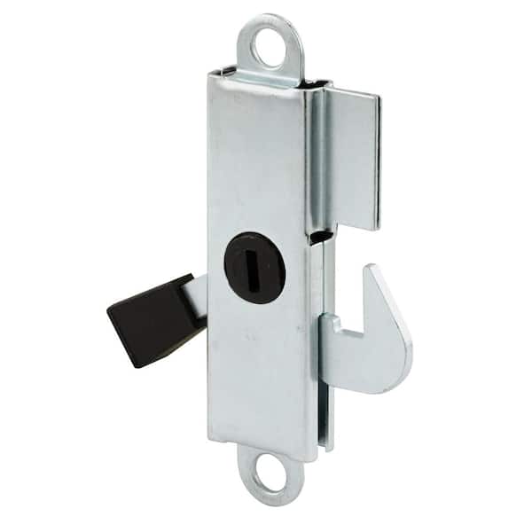 Prime-Line Aluminum Surface mount Sliding Door Keeper