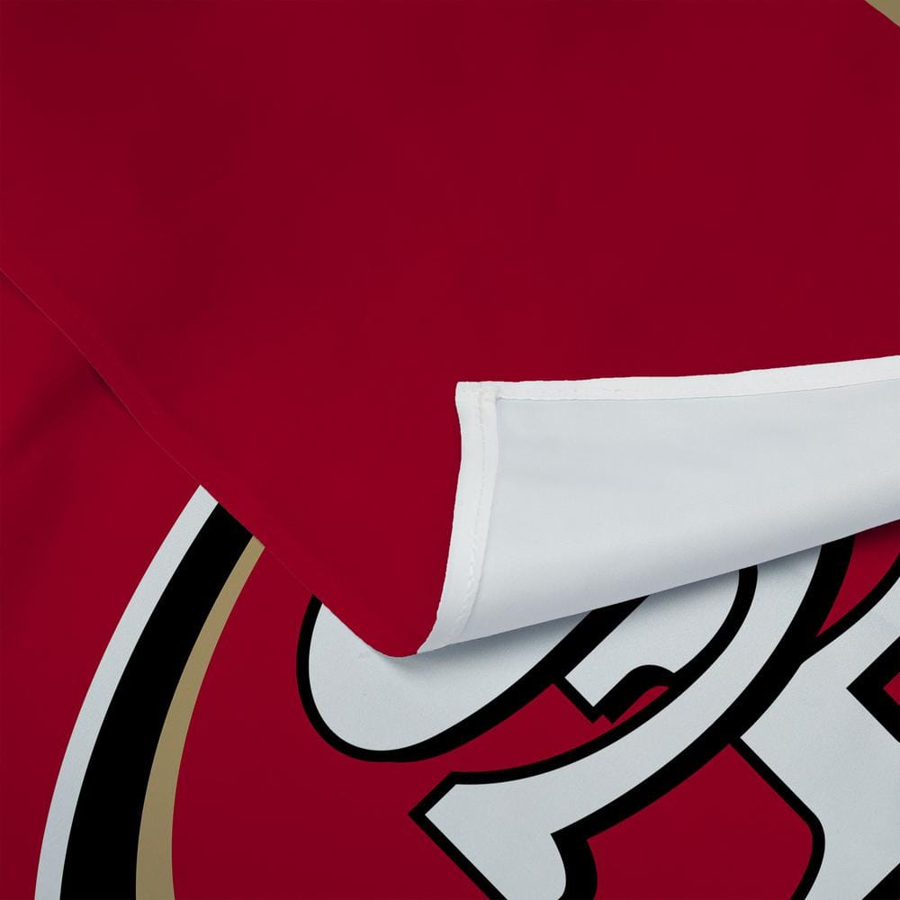 San Francisco 49ers Red and Gold NFL Wall Hanging