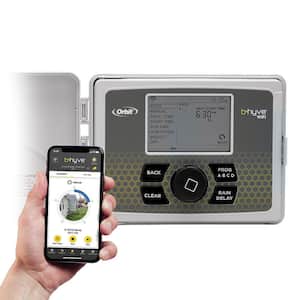B-hyve 6-Zone Indoor/Outdoor Smart Sprinkler Controller, Works with Amazon Alexa