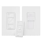 Caseta Wireless Smart Lighting Dimmer Switch and Pico Remote 3-Way Mounting Kit