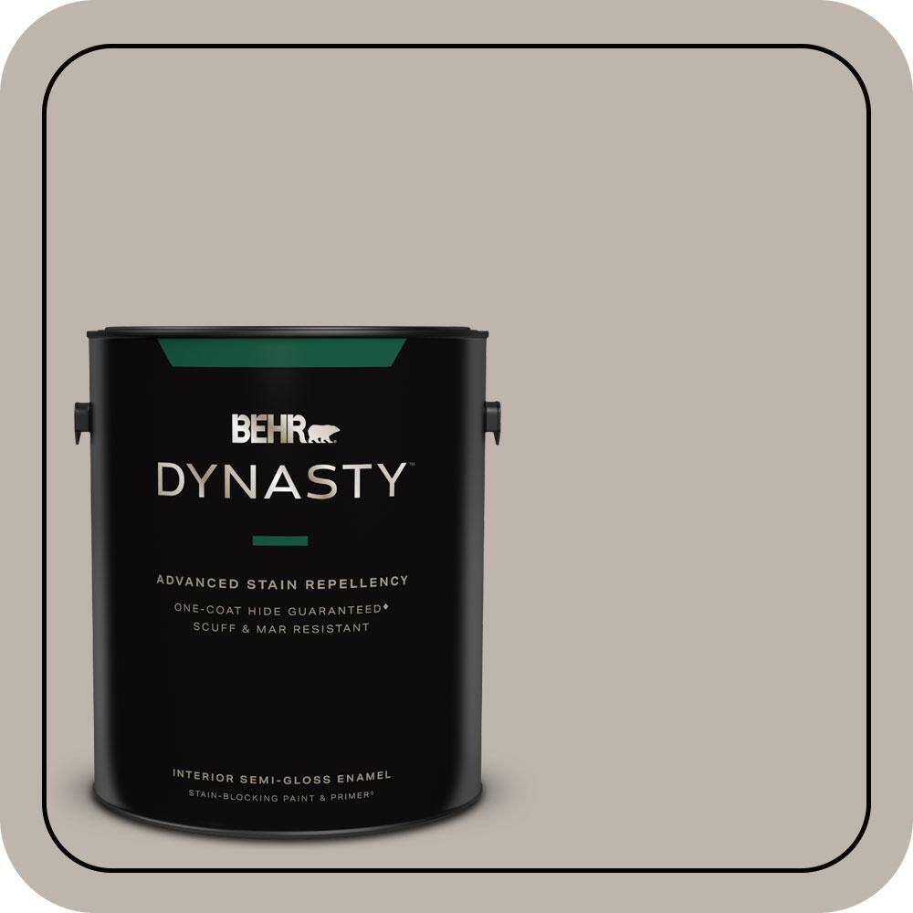 1 gal. #PPU18-12 Graceful Gray One-Coat Hide Semi-Gloss Enamel Interior Stain-Blocking Paint & Primer price history on PriceWatchPro