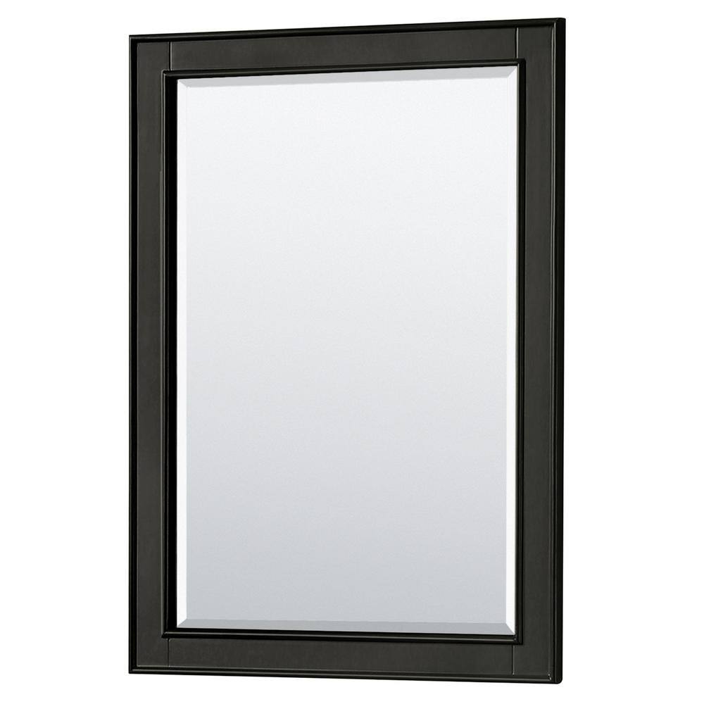 Deborah 30" Dark Espresso Bathroom Vanity with Carrara Marble Top
