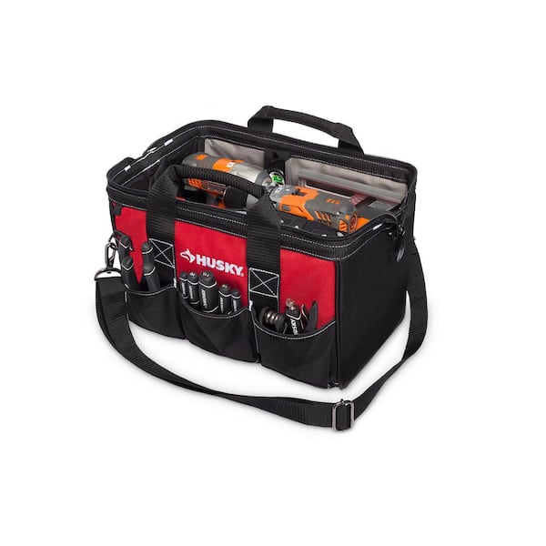Husky 15 in. Tool Bag 82177N17 - The Home Depot