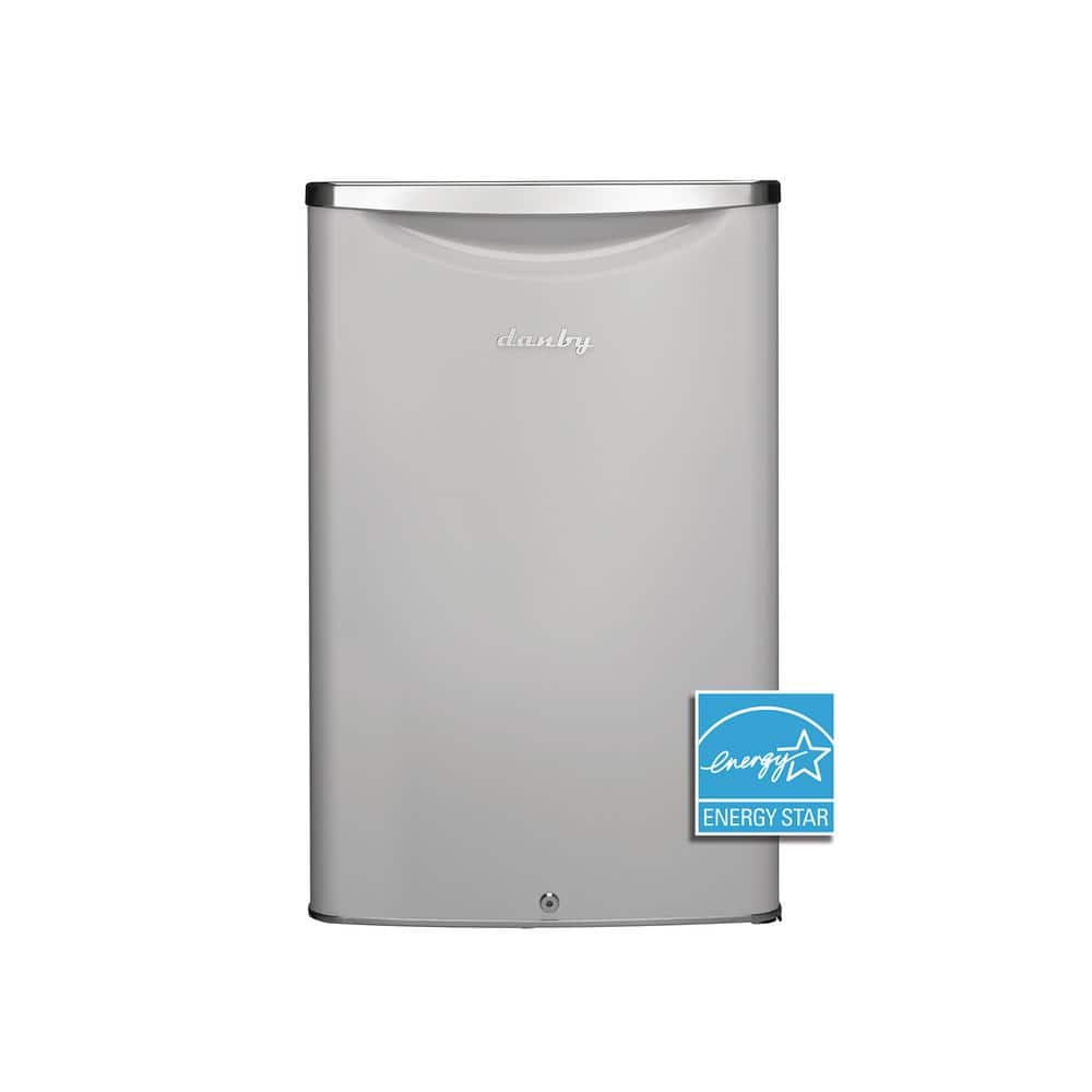 Danby 4.4 Cu Ft Energy Star Compact White Refrigerator with LED Lighting