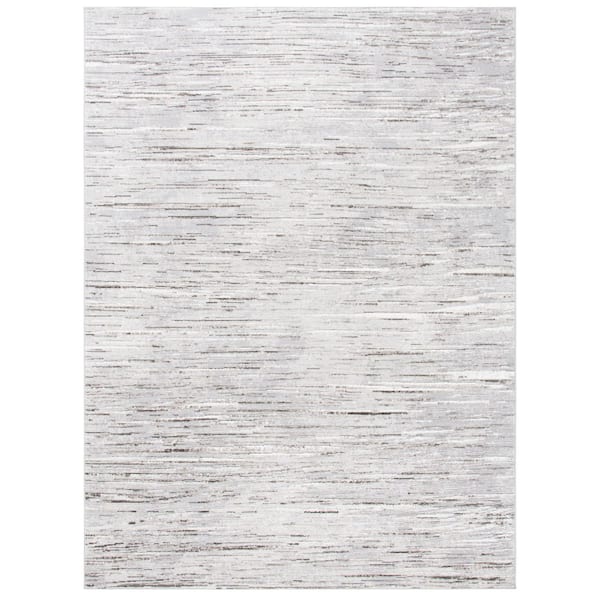Orchard 9 ft. x 12 ft. Gray/Light Gray Abstract Area Rug