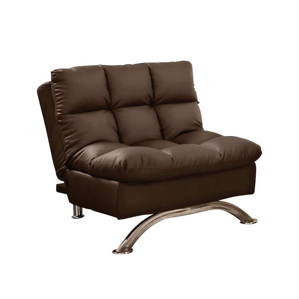 William's Home Furnishing Aristo Dark Brown Chair CM2906DK-CHAIR