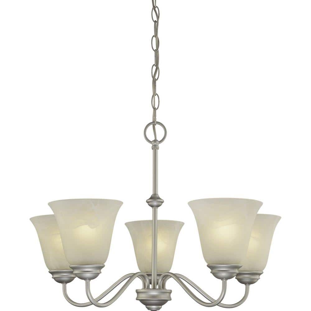 Hammond 5-Light Nickel Interior Chandelier price history on PriceWatchPro