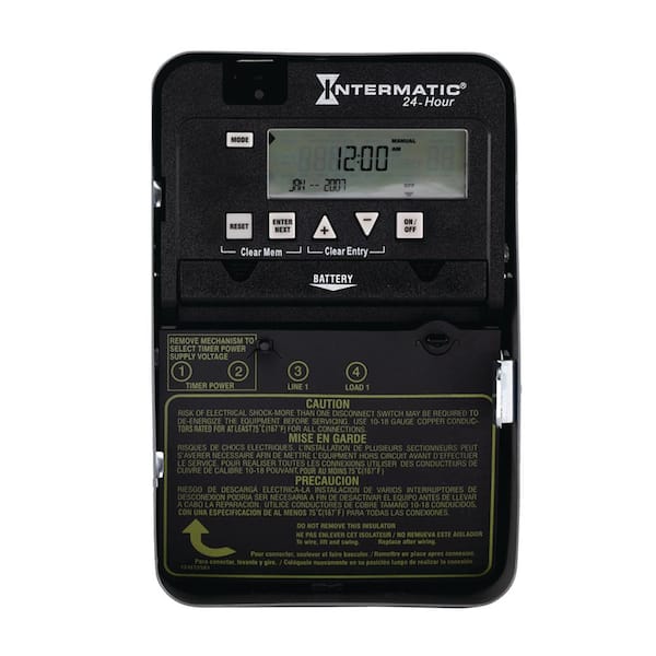 30 Amp 24-Hour SPST 1-Circuit Electronic Time Switch
