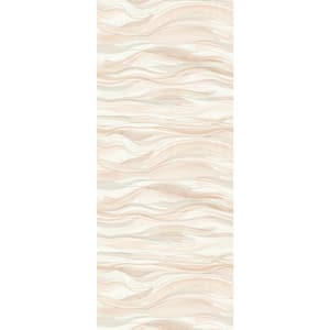 Abstract Currents Beige Wall Mural