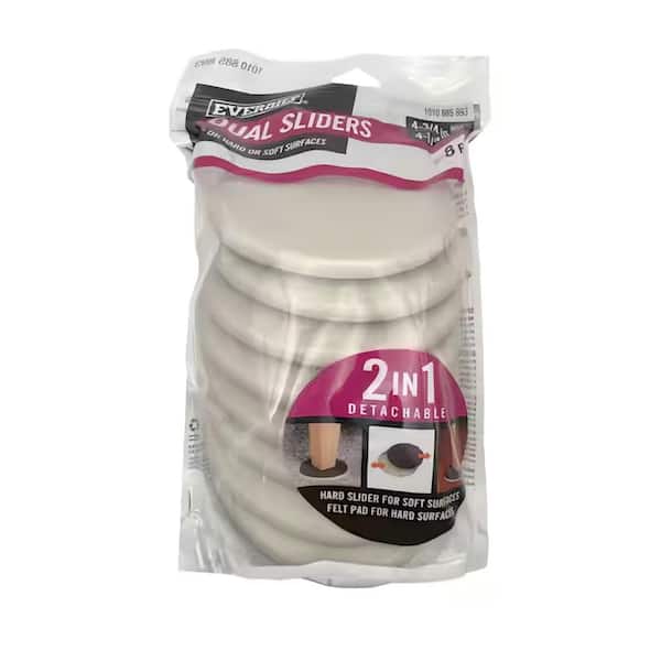 4-3/4 in. 2-in-1 Furniture Mover 8PK