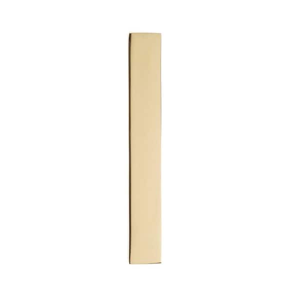 Architectural Mailboxes 4 in. Polished Brass Floating House Number 1