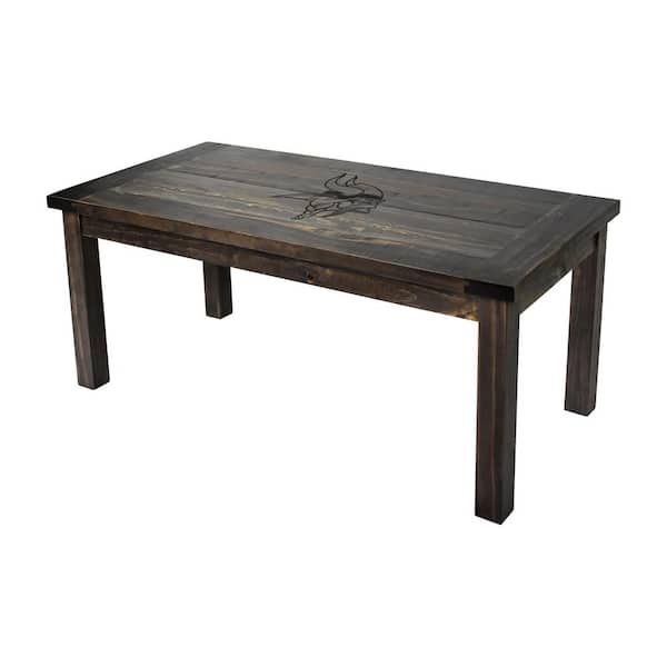 Minnesota Vikings Reclaimed Side Table