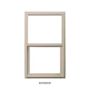 35.5 in. x 35.5 in. Select Series Single Hung Vinyl Sand Window with HPSC Glass and Screen Included