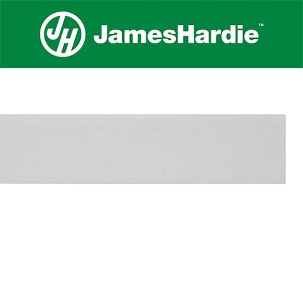 James Hardie Hardie Trim HZ5 1 in. x 3.5 in. x 12 ft. Statement Collection Arctic White Fiber Cement Smooth Trim Board