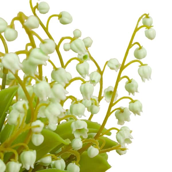 Lily Garden Artificial Lily of The Valley Flowers (Two Dozen a Bunch)