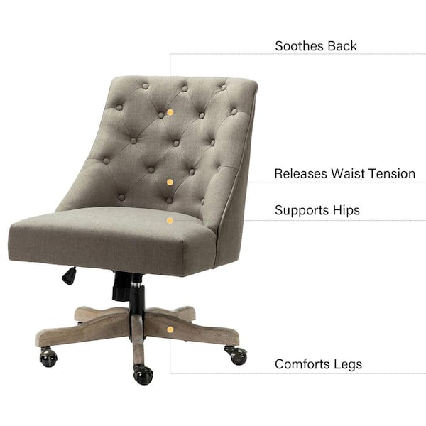 Safavieh Couture Emmeline Swivel Office Chair in Multiple Options
