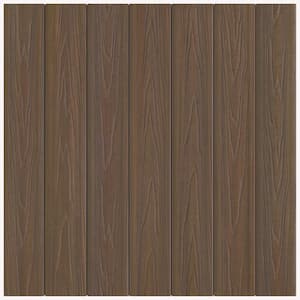 ArmorGuard 15/16 in. x 5-1/4 in. x 20 ft. Forest Brown Grooved Edge Capped Composite Decking Board