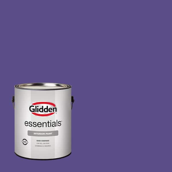 Glidden Essentials 1 gal. PPG1247-7 Eggplant Eggshell Interior