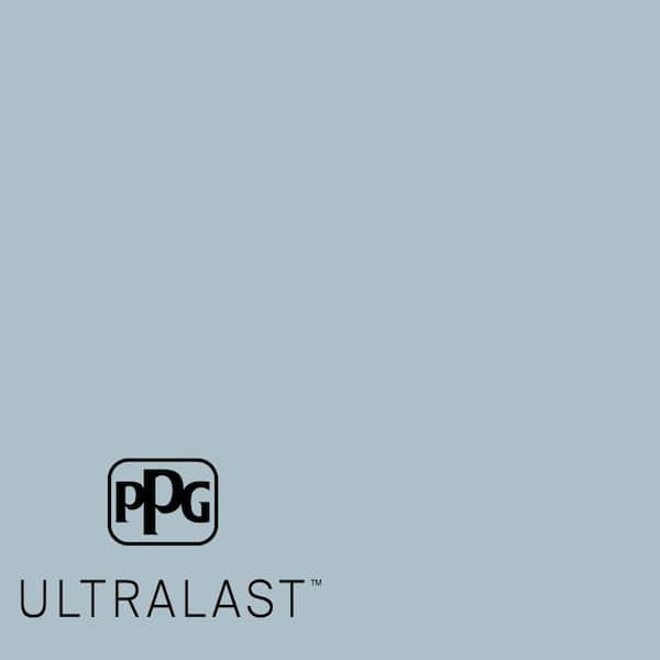 PPG UltraLast 1 qt. PPG1153-4 Chambray Semi-Gloss Interior Paint and Primer