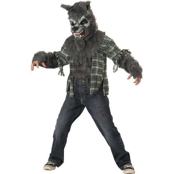 Unbranded Boy's Howling at the Moon Werewolf Costume - Large - Kids Halloween Costume
