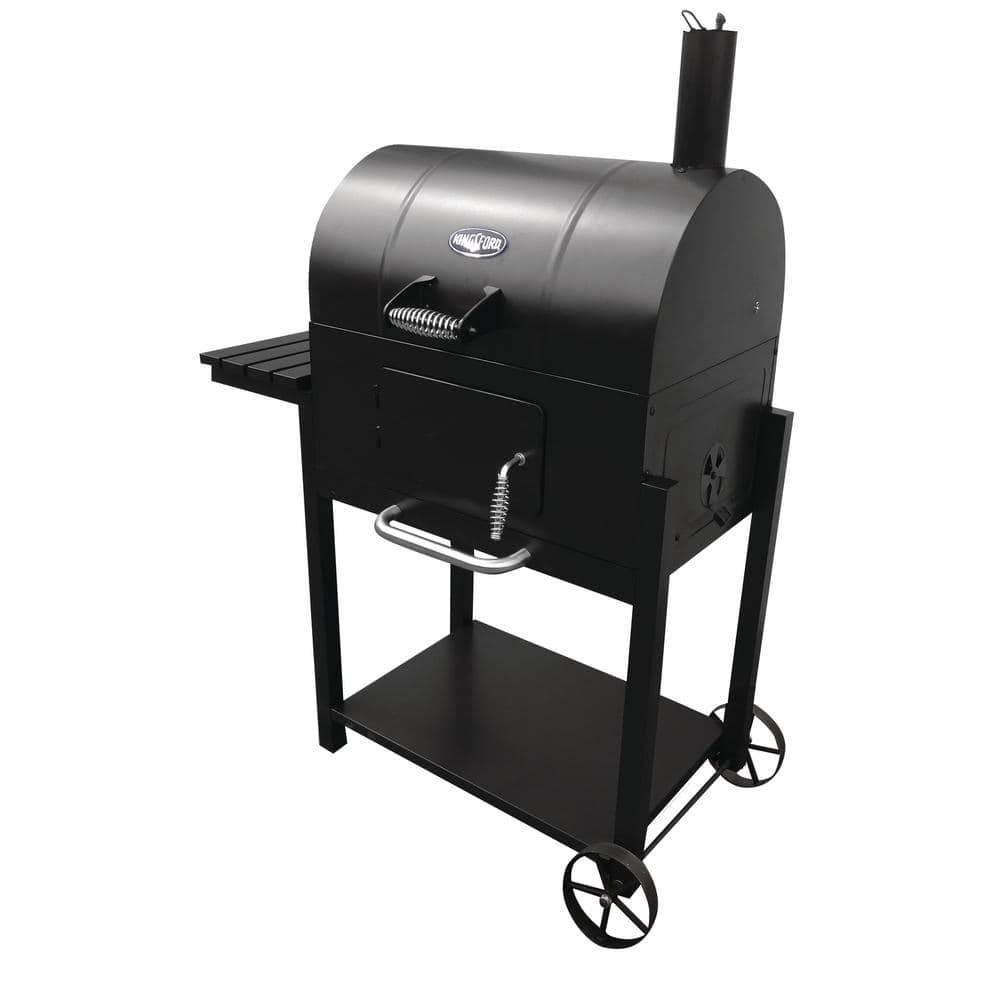 24 x 48 Adjustable Charcoal Grill & Smoker – Lone Star Grillz