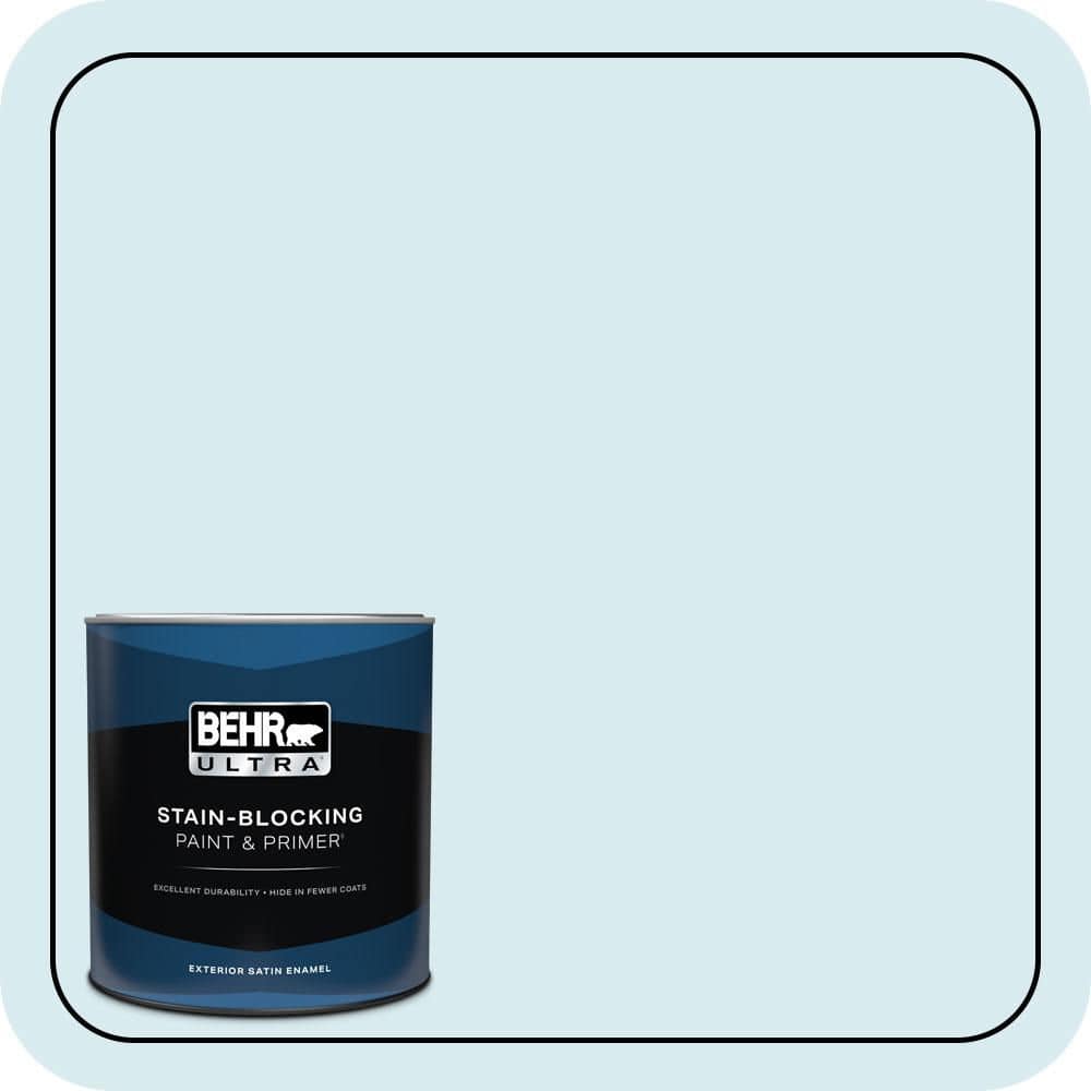 1 qt. #540A-1 Frost Wind Satin Enamel Exterior Paint & Primer price history on PriceWatchPro
