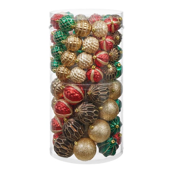 Home Accents Holiday 75-Count Cabin Flurry Multi-Colored ...