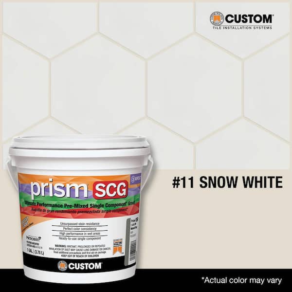 Prism SCG #11 Snow White 1 Gal. Ultimate Performance Pre-Mixed Single Component Grout