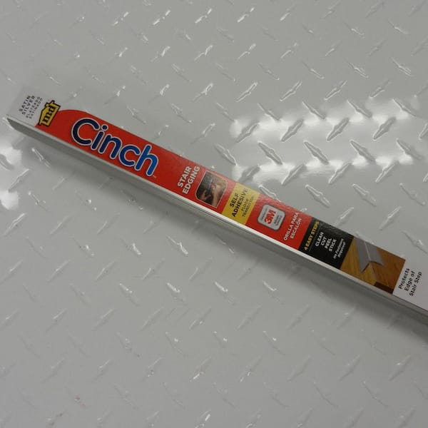 M-D Building Products CINCH 1.125 In. X 36 In. Aluminum Fluted Stair Edging Transition Strip Satin Silver 43309 - The Home Depot