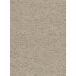 Pembroke Brown Faux Plaster Vinyl Strippable Roll (Covers 60.8 sq. ft.)