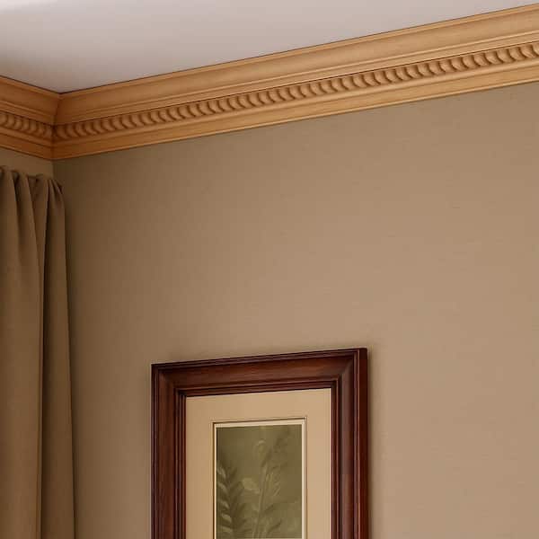 DM 455 - 5/8 in. x 4-1/2 in. Solid Wood Crown Molding
