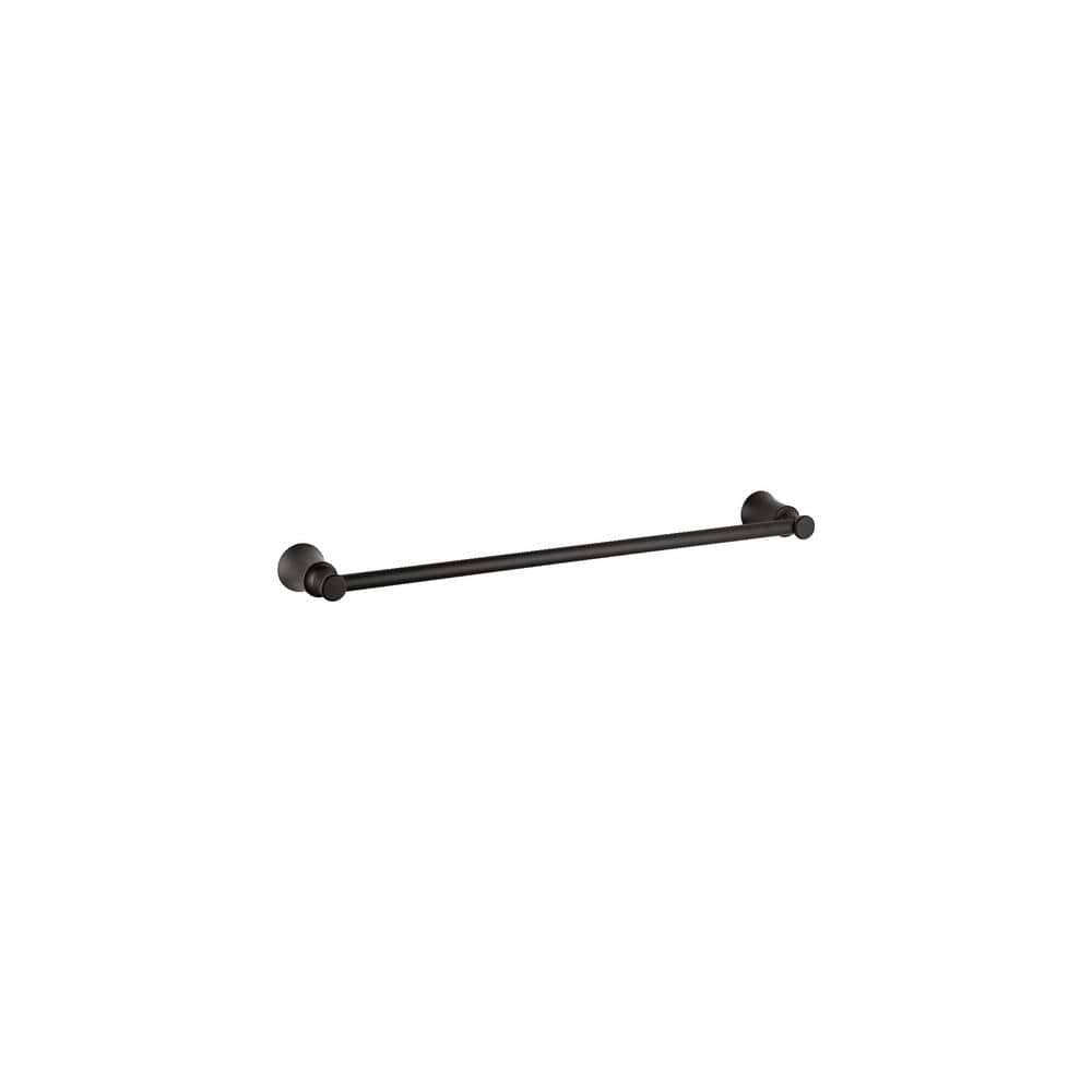 Hansgrohe Joleena 26 in. Towel Bar in Matte Black 04785670 - The Home Depot