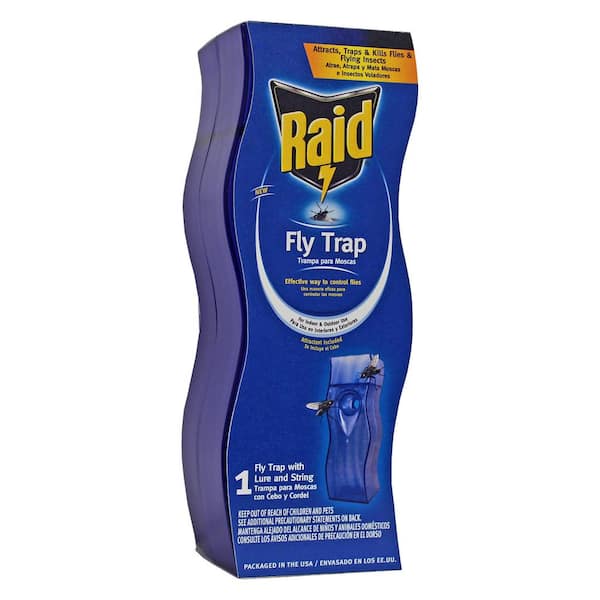 Raid Non Insecticide No Smell Fly Trap (6-Pack/Case)