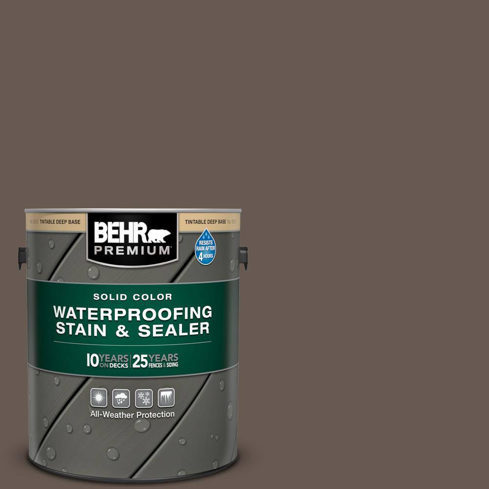 BEHR PREMIUM 1 gal. N2007 Underground Solid Color Waterproofing