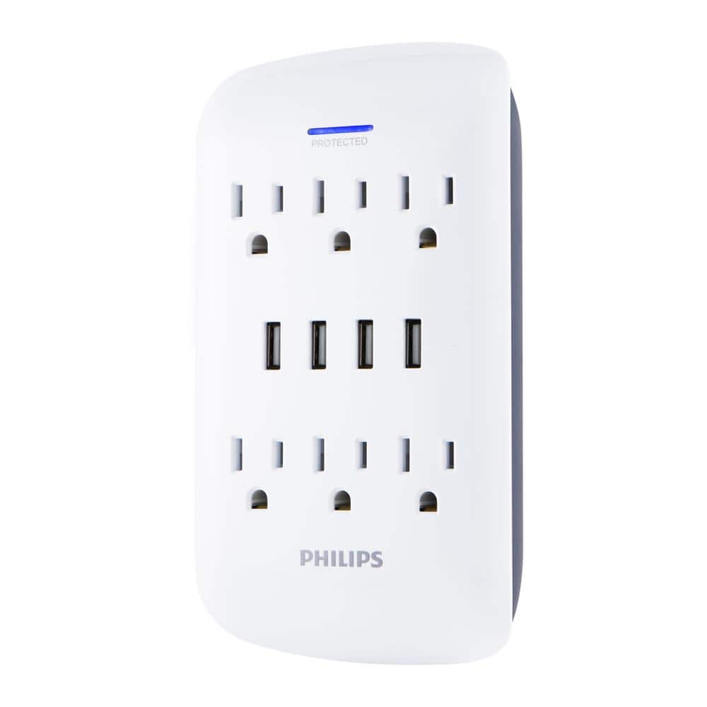 https://images.thdstatic.com/productImages/03eec2a4-03d5-460f-9093-7add7580b508/svn/6-outlet-4-usb-white-philips-plug-adapters-spp6463wg-37-64_1000.jpg