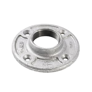 1-1/2 in. Galvanized Malleable Iron Floor Flange Fitting